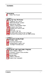 Preview for 3 page of Epson FX-286e - Impact Printer User Manual