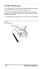 Preview for 35 page of Epson FX-286e - Impact Printer User Manual