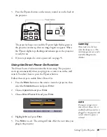 Preview for 25 page of Epson G5000 - PowerLite XGA LCD Projector User Manual