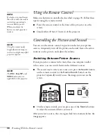 Preview for 38 page of Epson G5000 - PowerLite XGA LCD Projector User Manual