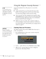 Preview for 54 page of Epson G5000 - PowerLite XGA LCD Projector User Manual