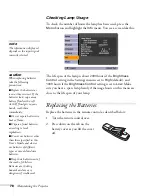 Preview for 78 page of Epson G5000 - PowerLite XGA LCD Projector User Manual