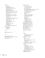 Preview for 114 page of Epson G5000 - PowerLite XGA LCD Projector User Manual