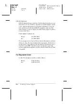 Preview for 108 page of Epson G750A User Manual