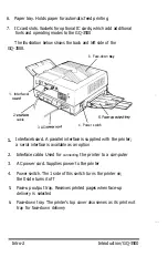 Preview for 9 page of Epson GQ-3500 User Manual