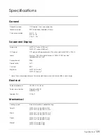 Preview for 125 page of Epson Livingstation LS47P2 User Manual