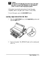 Preview for 39 page of Epson LQ-1070+ User Manual