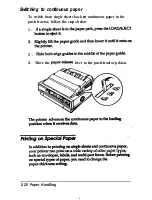 Preview for 54 page of Epson LQ-1070+ User Manual