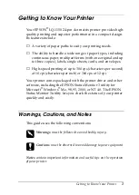 Preview for 9 page of Epson LQ-1150 II User Manual