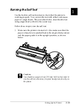 Preview for 25 page of Epson LQ-1150 II User Manual