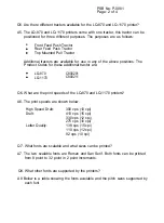 Preview for 16 page of Epson LQ-1170 Product Support Bulletin