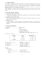 Preview for 6 page of Epson LQ-1500 Service Manual