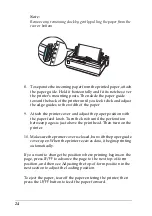 Preview for 24 page of Epson LQ-300+II User Manual