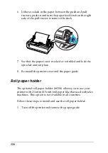 Preview for 126 page of Epson LQ-300+II User Manual