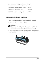 Preview for 133 page of Epson LQ-300+II User Manual