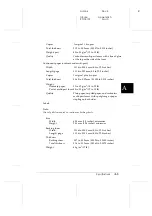 Preview for 151 page of Epson LQ 670 - B/W Dot-matrix Printer User Manual