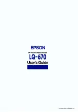 Preview for 196 page of Epson LQ 670 - B/W Dot-matrix Printer User Manual