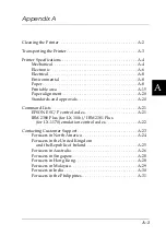 Preview for 117 page of Epson LX-1170 User Manual