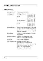 Preview for 120 page of Epson LX-1170 User Manual