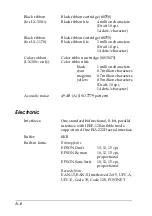 Preview for 122 page of Epson LX-1170 User Manual