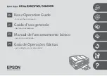 Epson Office SX620 FW Basic Operation Manual preview