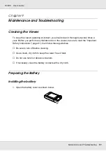 Preview for 61 page of Epson P-3000 Multimedia Storage Viewer User Manual