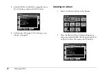 Preview for 44 page of Epson P4000 - Multimedia Storage Viewer User Manual