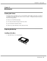 Preview for 87 page of Epson P6000 - Multimedia Photo Viewer User Manual