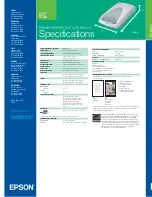 Preview for 4 page of Epson Perfection 3170 Photo Brochure & Specs