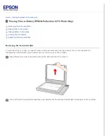 Preview for 21 page of Epson Perfection V37 User Manual