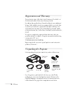 Preview for 10 page of Epson PowerLite 400W User Manual