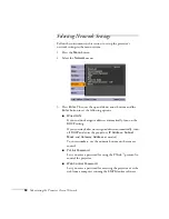 Preview for 96 page of Epson PowerLite 400W User Manual