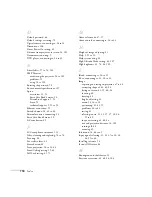 Preview for 116 page of Epson PowerLite 400W User Manual