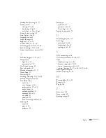 Preview for 119 page of Epson PowerLite 400W User Manual