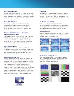 Preview for 4 page of Epson PowerLite 4650 Product Specifications