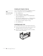 Preview for 68 page of Epson PowerLite 822+ User Manual