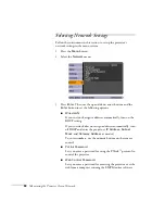 Preview for 94 page of Epson PowerLite 822+ User Manual