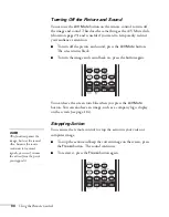 Preview for 34 page of Epson PowerLite 825 User Manual