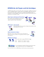 Preview for 5 page of Epson PowerLite 83+ Printer Basics Manual