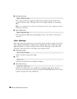 Preview for 38 page of Epson PowerLite Home Cinema 1080 User Manual