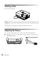 Preview for 22 page of Epson PowerLite Presenter L User Manual