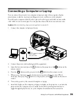 Preview for 35 page of Epson PowerLite Presenter L User Manual