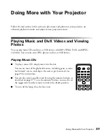 Preview for 37 page of Epson PowerLite Presenter L User Manual