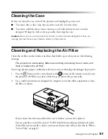 Preview for 51 page of Epson PowerLite Presenter L User Manual