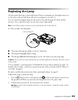 Preview for 53 page of Epson PowerLite Presenter L User Manual