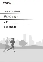 Preview for 1 page of Epson ProSense J-57 User Manual