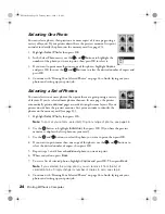 Preview for 24 page of Epson R300 - Stylus Photo Color Inkjet Printer User Manual