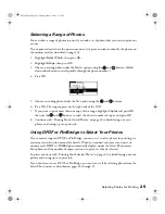 Preview for 25 page of Epson R300 - Stylus Photo Color Inkjet Printer User Manual