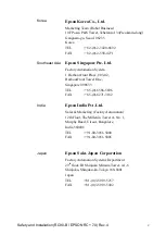 Preview for 7 page of Epson RC90-B Safety And Installation