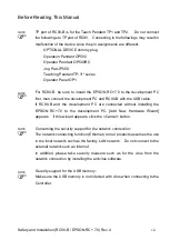 Preview for 9 page of Epson RC90-B Safety And Installation